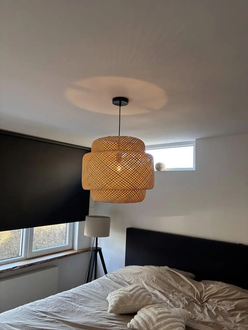 Bamboe hanglamp Rona Mies en Roos