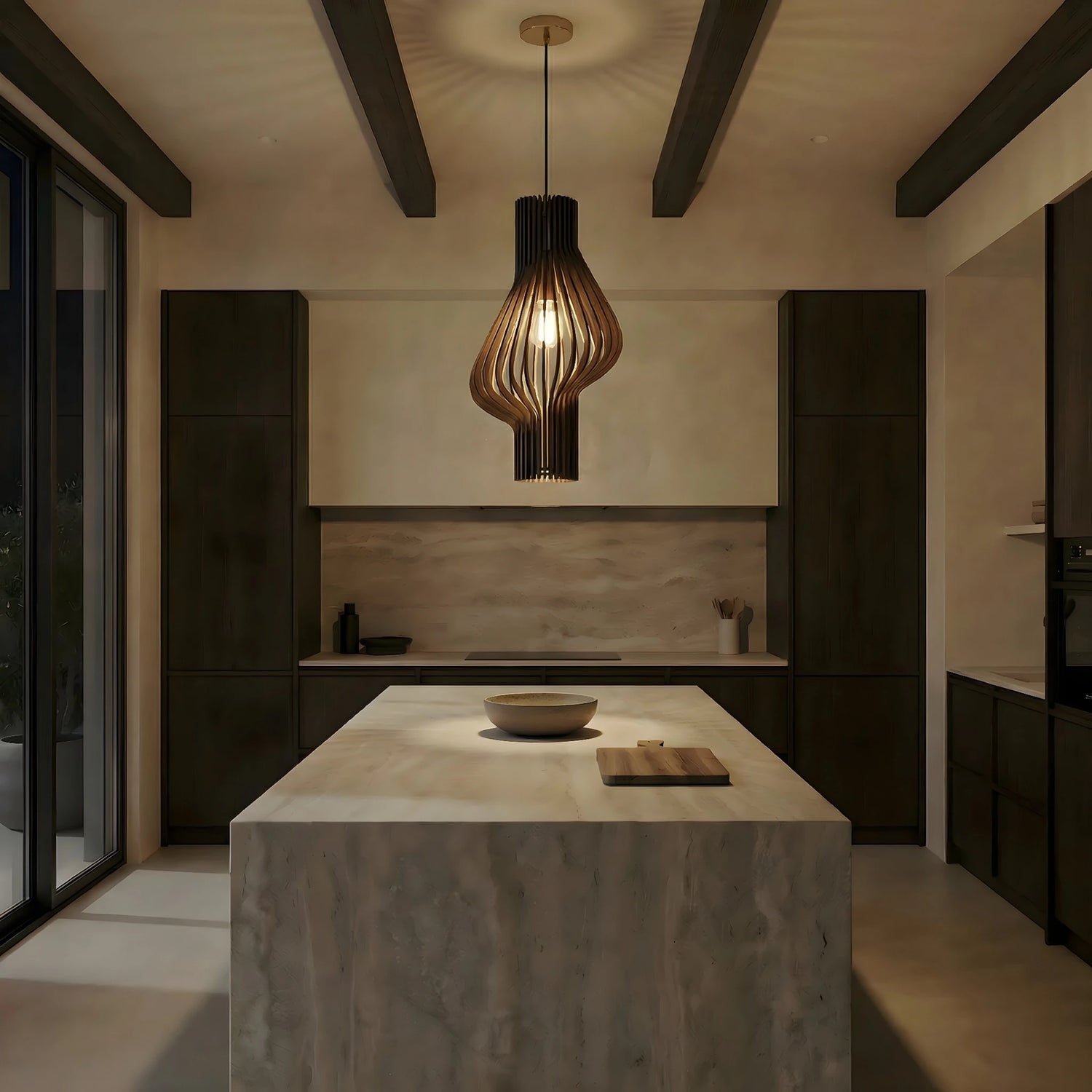 Houten-hanglamp-Amara-nacht3