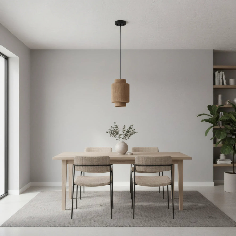 Rotan-hanglamp-Mino-eettafel