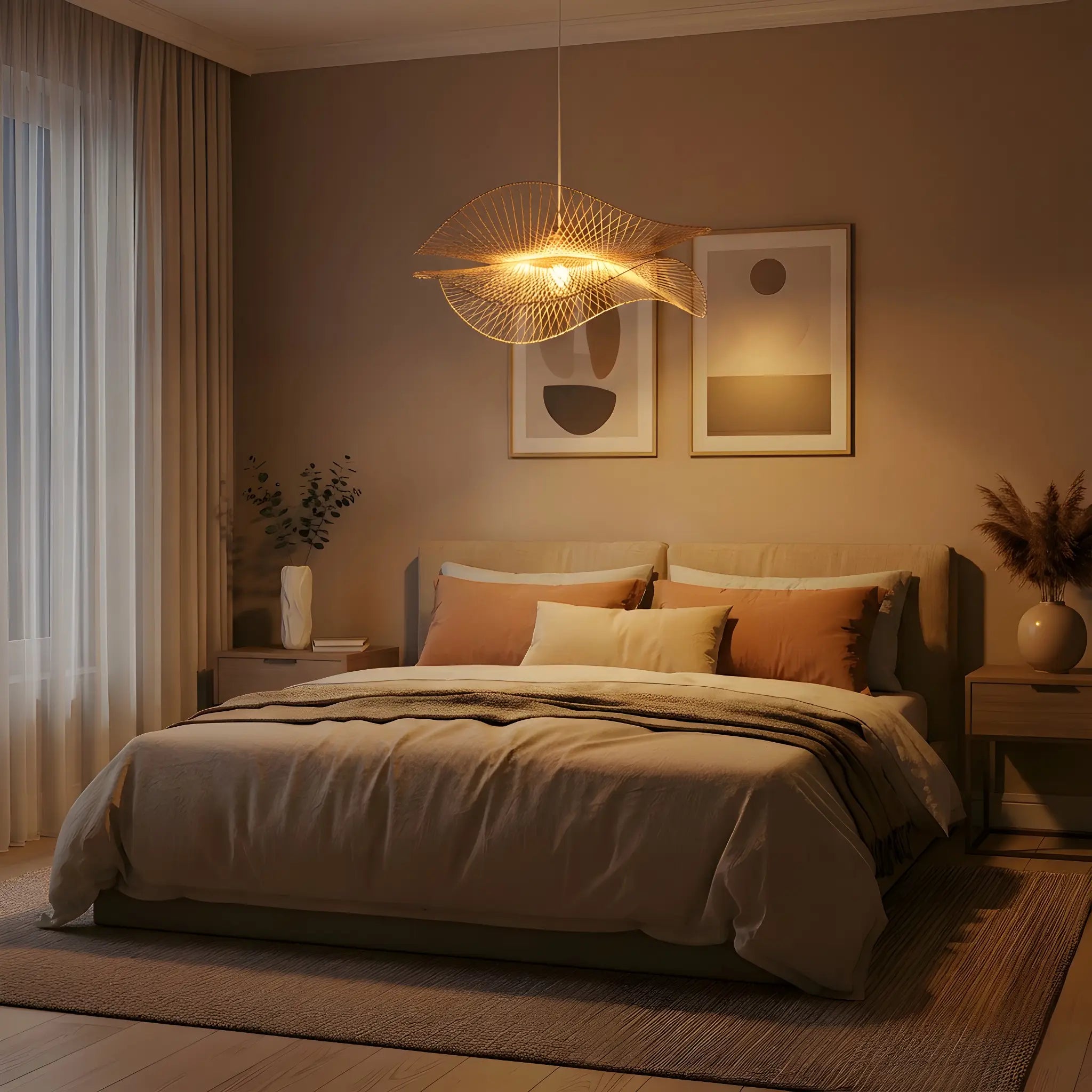 Bamboe-hanglamp-Sora-boho-donker