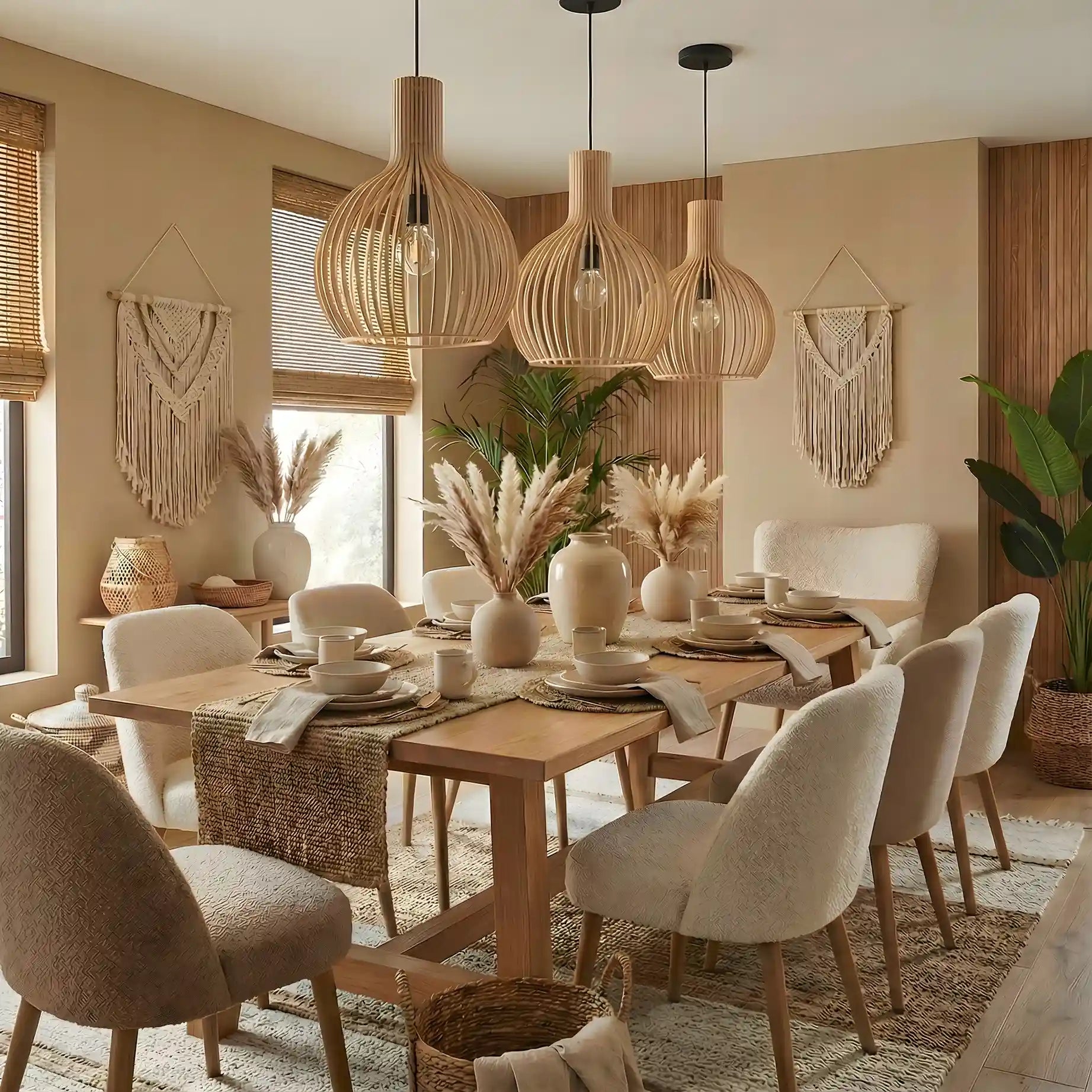 Rotan-hanglamp-Nura-eetkamer-boho