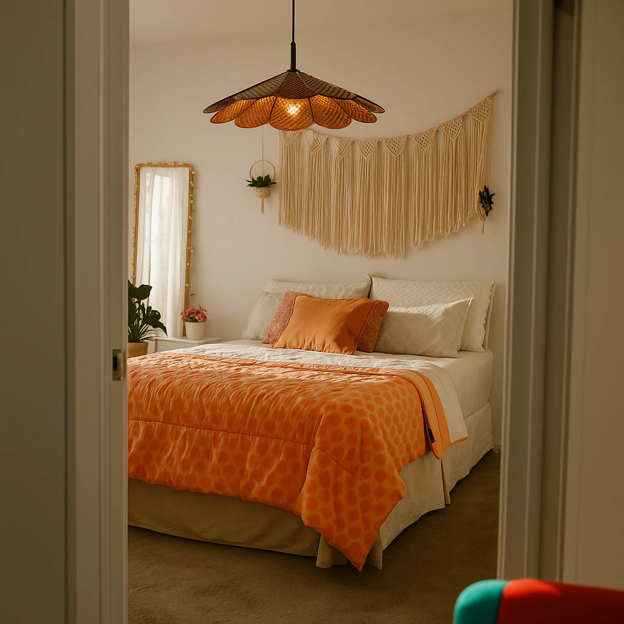 slaapkamer-oranje-lunoya