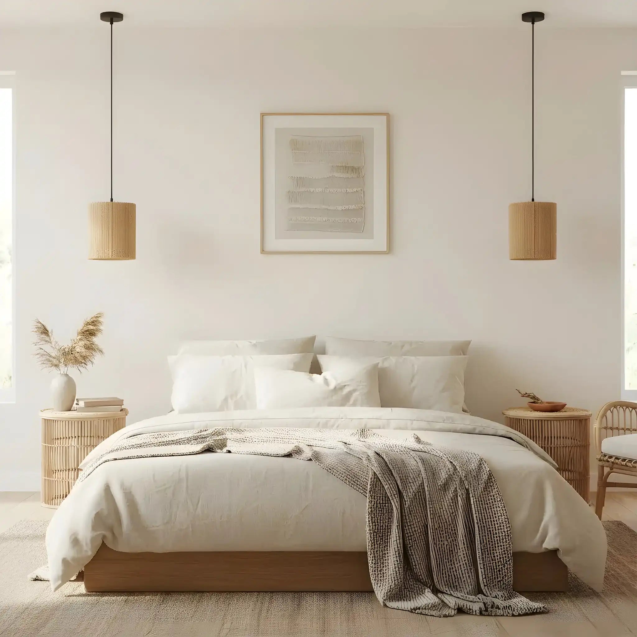 Rotan-hanglamp-Liva-slaapkamer-boho