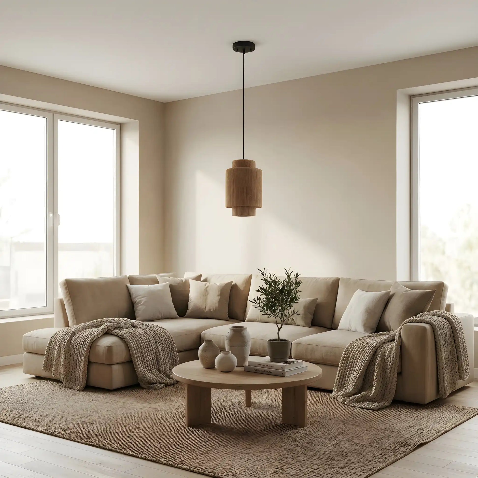 Rotan-hanglamp-Mino-woonkamer-boho